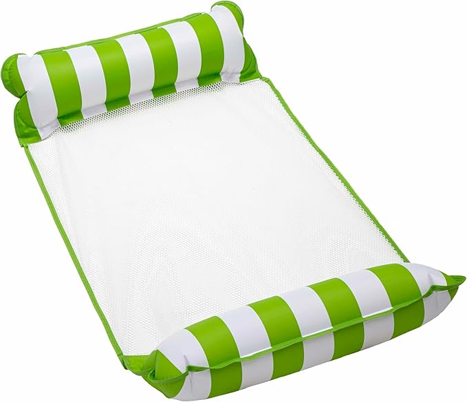 Aqua 4-in-1 Monterey Hammock Pool Float & Water Hammock, Inflatable Pool Floats by Aqua