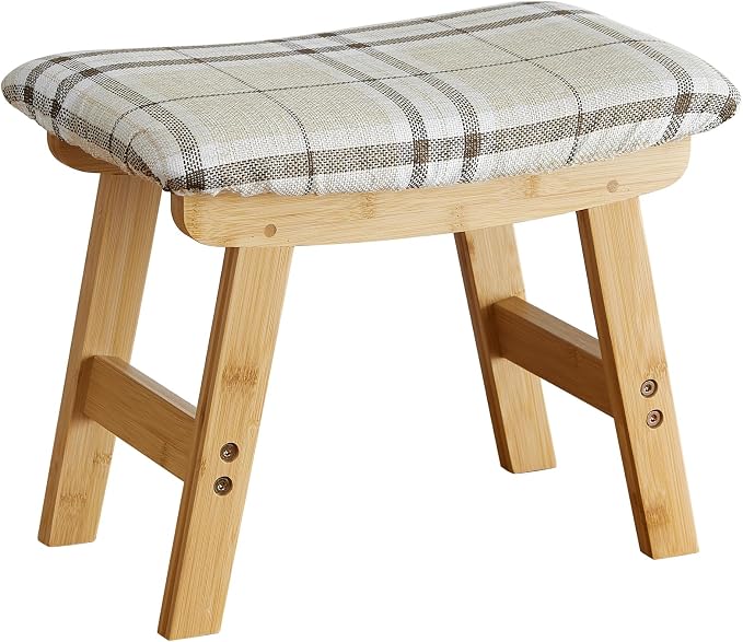 Foot Stools Ottoman, Small Soft Footrest Ottoman by VIEWCARE