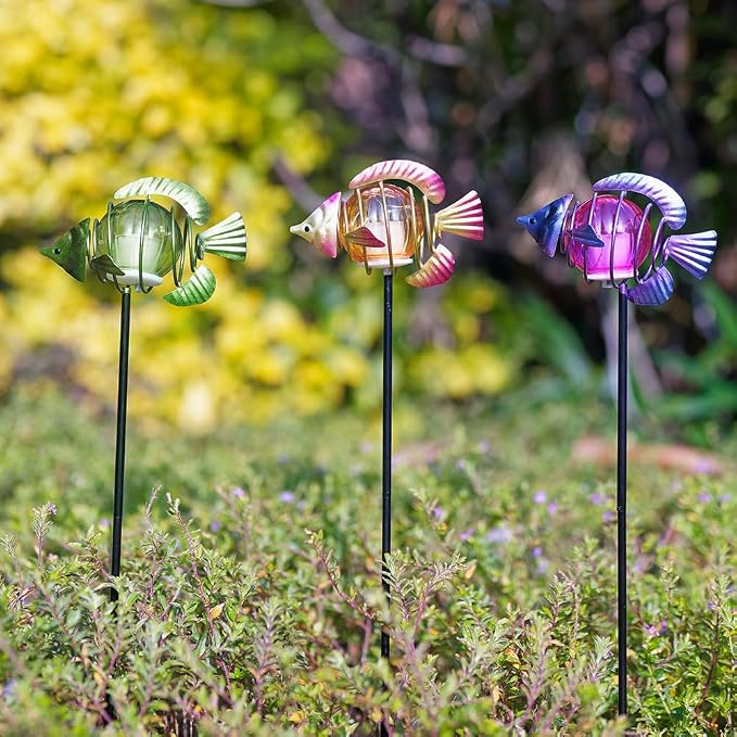 Outdoor Garden Solar Lights, Tropical Fish Backyard Decor, Led Solar Lights - Image 6