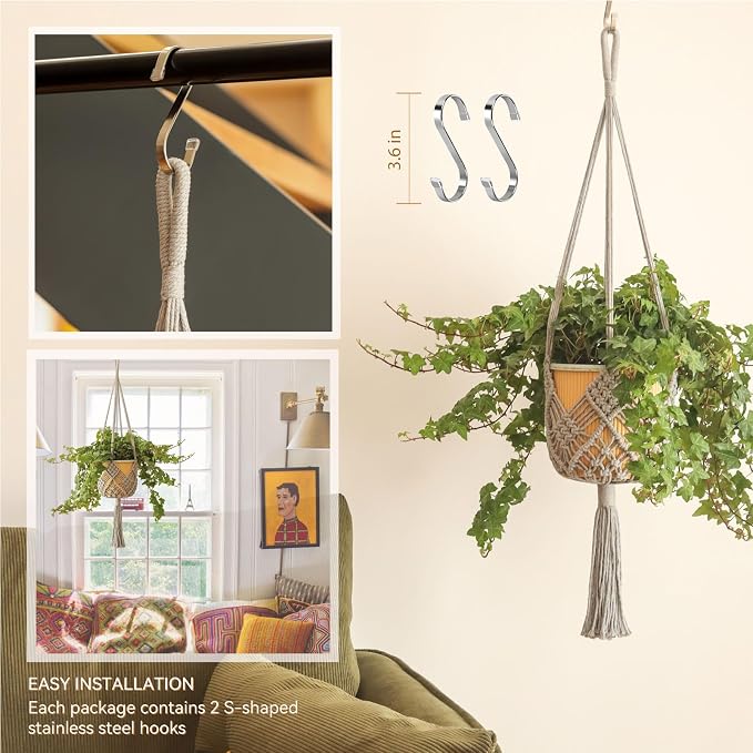 Hanging Planter with Patterns - Image 6