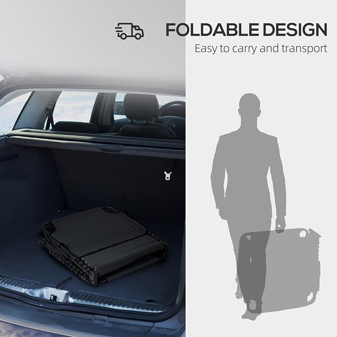 Outsunny 2 Piece Folding Chaise Lounge - Image 7