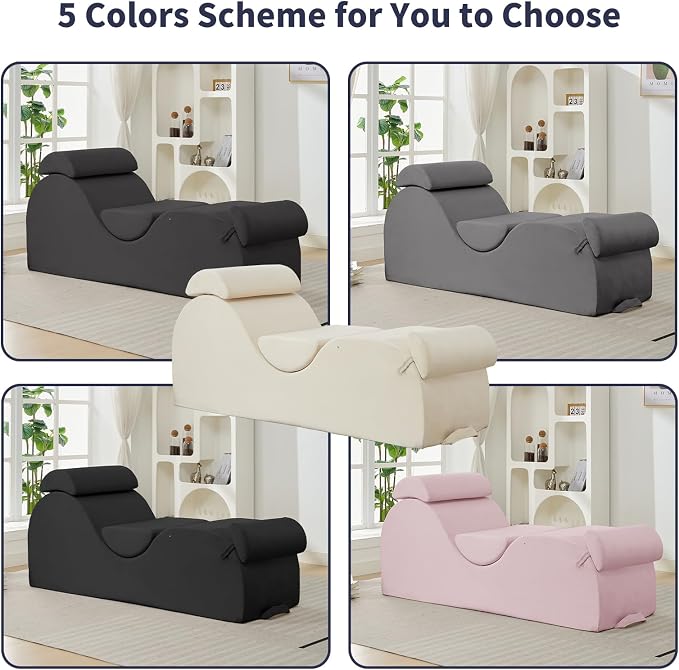 ijuicy Chaise Lounge Chair for Exercise, Indoor Lounger - Image 5