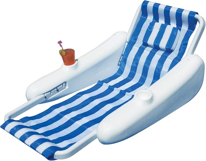 SunChaser Sling Floating Swimming Pool Lounge Chair by Swimline