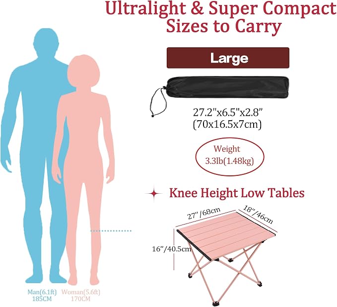 Grope Portable Camping Table - Image 3
