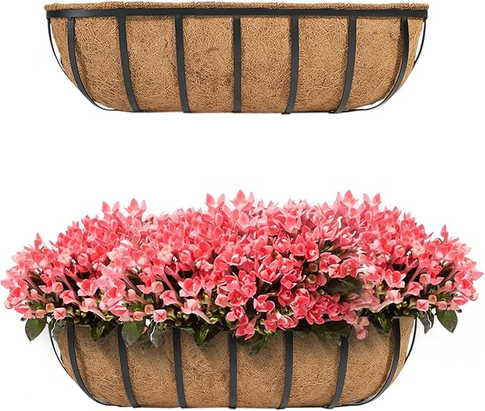 hehimhis 2 Pack 24 Inch Window Planter Box by Hehimhishome