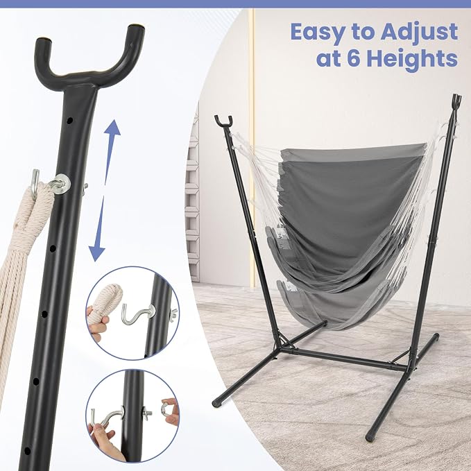 Tangkula Adjustable Hammock Chair - Image 6