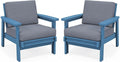 SERWALL HDPE Outdoor Couch Set of 2 by SERWALL
