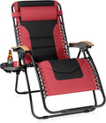 PHI VILLA XXL Oversized Padded Zero Gravity Chair, Foldable Patio Recliner by PHIVILLAThepioneerofcomfortablehouseholdsupplies