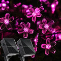 2 Pack Total 52FT 120 LED Solar String Lights Outdoor Waterproof Flower Fairy by Unknown