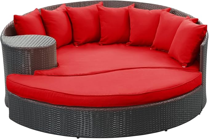 Modway Taiji Outdoor Wicker Patio Daybed - Image 5