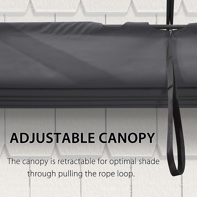 PURPLE LEAF 10' X 10' Outdoor Retractable Pergola - Image 5