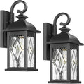 FEMILA 15" Exterior Wall Sconce, Anti-Rust Matte Black Finish by FEMILA