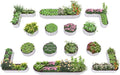 A ANLEOLIFE Set of 14, 18 Inch Tall Raised Garden Beds Kit, Heart-Shaped by AAnleolife