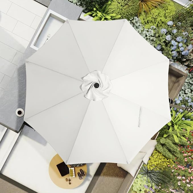 MASTERCANOPY Patio Umbrella 9 ft Replacement Canopy - Image 6