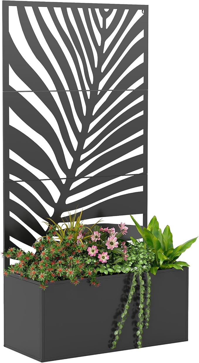 Outsunny Metal Planter Box by Outsunny