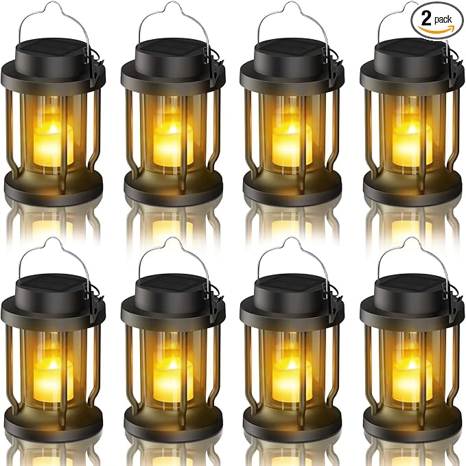 Solar Lantern Outdoor & Indoor Use – Hanging Solar Lights by Unknown