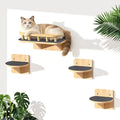 Cat Wall Shelves with 3 Steps, Floating Cat Shelves by Chuiendi