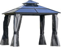 Outsunny 10' x 10' Hardtop Gazebo Canopy by Outsunny
