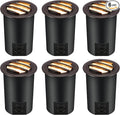 CLOUDY BAY 9W Low Voltage Landscape Lights, LED Well Lights, Grated Top by CLOUDYBAY