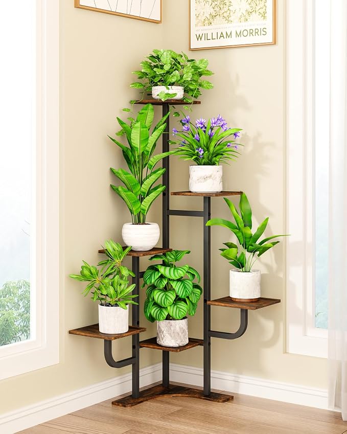Corner Plant Stand Indoor by Homsorout