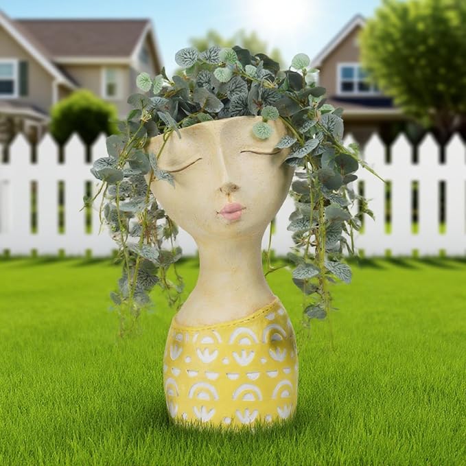 DiliComing Face Planter-Pots for Indoor Plants - Image 4