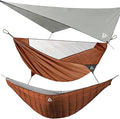 Camping Hammock with Mosquito Net, Underquilt & Rain Fly Tarp – 2 Person by CROSSHIP