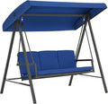 Outsunny 3-Seat Outdoor Porch Swing by Outsunny