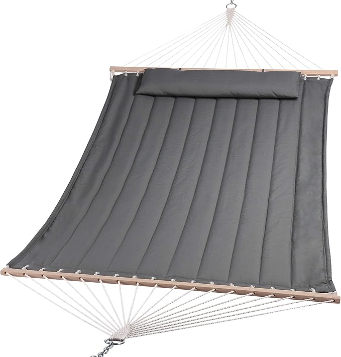 SUNCREAT Heavy Duty Hanging Tree Hammock, 475 lbs Capacity, Two Person Hammock by SUNCREAT