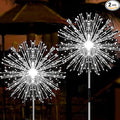 JJGoo Solar Firework Lights, 2 Pack 120 LEDs 2 Lighting Modes Solar Garden by JJGoo