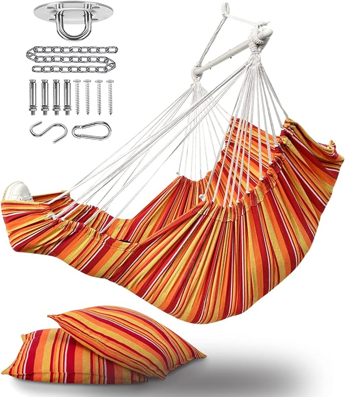 ADVOKAIR Hanging Hammock Chair Large Swing Chair by ADVOKAIR-ChillNaturally