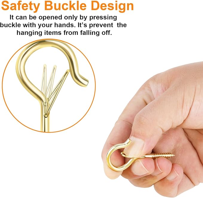 24 PCS Q-Hanger Hooks, Screw Hooks - Image 3