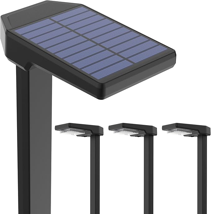 Solar Pathway Lights Outdoor, Smart Color Changing by AUDERWIN