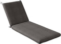 Codi Outdoor Chaise Lounge Chair Cushions 80"x26"x3.5" – Linen Texture by Codi