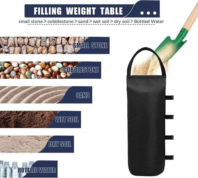 112 LBS Canopy Weights Sand Bags - Image 3