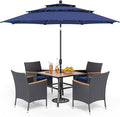 PHI VILLA 5 pcs Patio Dining Set by PHIVILLAThepioneerofcomfortablehouseholdsupplies