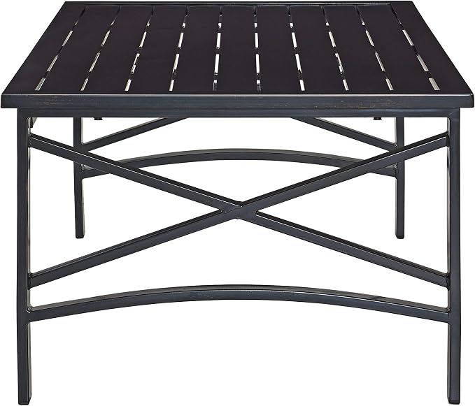 Crosley Furniture Kaplan Weather Resistant Metal Outdoor Coffee Table - Image 5