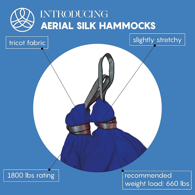 Aerial Silk Yoga Hammock & Swing - Image 2