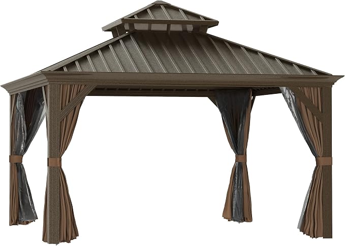 Outsunny 12' x 12' Hardtop Gazebo by Outsunny
