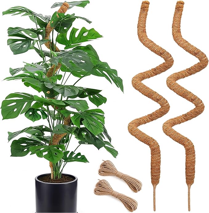 Soupiar 2 Pack 60'' Bendable Moss Pole by Soupiar