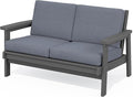 SERWALL HDPE Outdoor Patio Loveseat by SERWALL