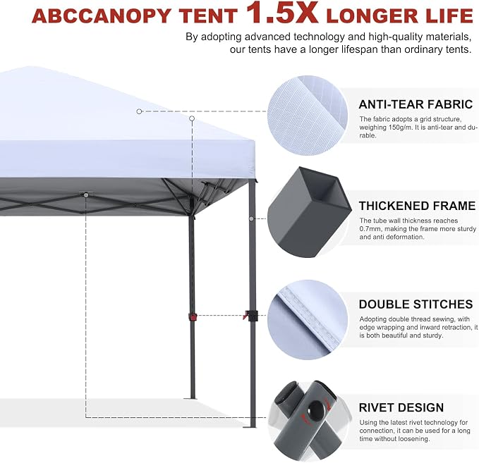 ABCCANOPY Pop Up Canopy - Image 3