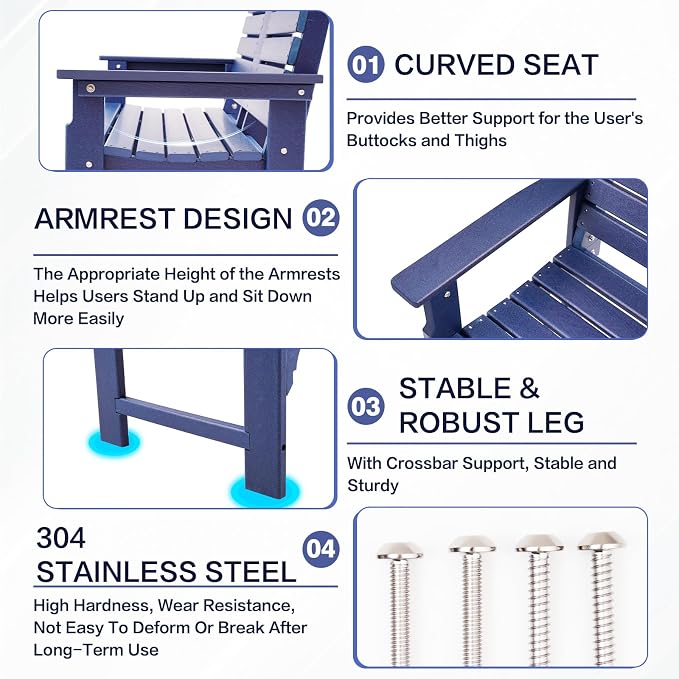 Outdoor Bench Weatherproof - Image 5