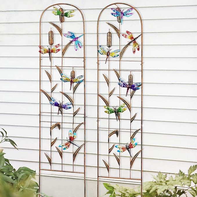 LEWIS&WAYNE 2 Pack Metal Garden Trellis - Image 5
