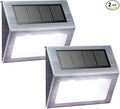 XLUX Solar Powered Lights for Deck Steps Stairs Fences Pathway Path, LED lamp by XLUX