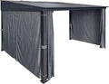 APEX GARDEN Universal 3-Side Privacy Curtain Set by APEXGARDEN