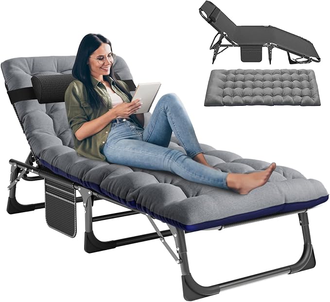 LILYPELLE Folding Outside Chaise Lounge Chair by LILYPELLE