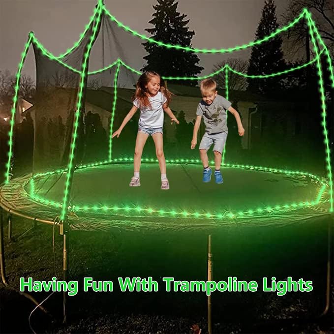 QITONG 2 Pack Green St Patricks Day Lights, Each 33ft 100 LED Solar Rope Lights - Image 9