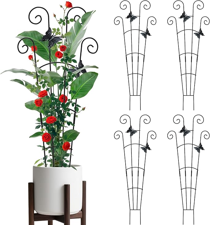 4 Pack 30 InchTaller Plant Trellis by JJSHUANL
