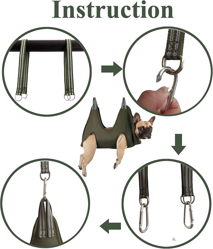 10 in 1 Dog Grooming Hammock Harness - Image 5