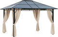 Outsunny 10' x 12' Hardtop Gazebo Canopy by Outsunny